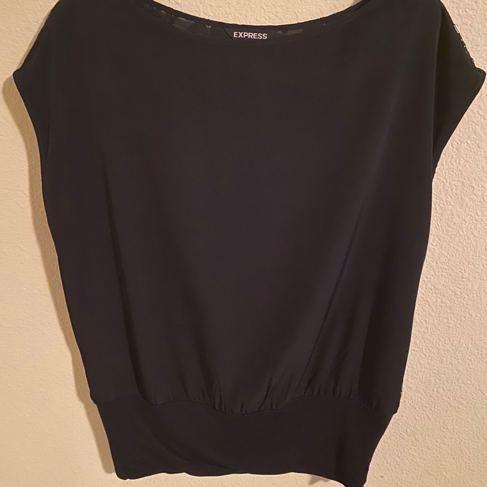Express black blouse